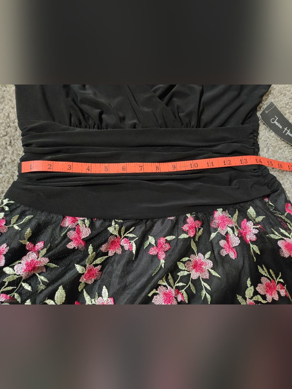 NWT Embroidered Dress By Jessica Howard - Picture 11 of 11